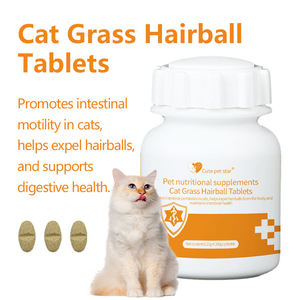 2025 Neue Produkte Kleine Haustier Katzen haaren tfernungs creme Ernährungs creme Katzen gras tabletten 200 Count Pet Health Care & Supplements - Product Image 2