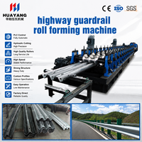 Máquina Automática de Conformación de Rollos para Barandas de Seguridad en Carreteras, Línea de Producción de Barreras de Seguridad Vial de Acero con Perfil W y Triple Perfil