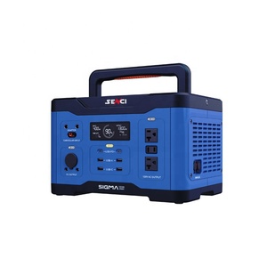 สถานีไฟฟ้า Senci 300W 600W แบตเตอรี่ลิเธียมไร้สายพลังงานแสงอาทิตย์ อายุการใช้งานยาวนาน 110V 220V สำหรับตั้งแคมป์กลางแจ้ง MIN 300 อเนกประสงค์ - Product Image 6