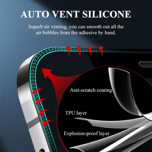 Protection d'écran en TPU ultra-fine 0,2 mm, anti-éclats, <span class=keywords><strong>film</strong></span> hydrogel souple pour joueurs, tactile sensible - Product Image 4