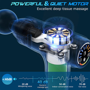 Q5215 Hot Bán Bán Buôn Giá Massage Súng Tùy Chỉnh Có Sẵn Massage Súng Với Ứng Dụng Điện - Product Image 2