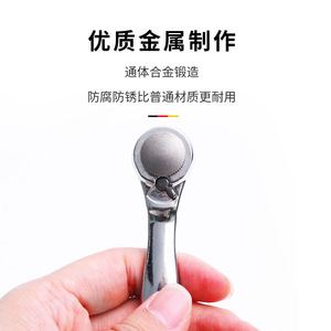 Jeu de clés à cliquet hexagonales miniatures, 72 dents, tête Phillips magnétique, métrique, en acier au chrome-vanadium, outil de bricolage - Product Image 3