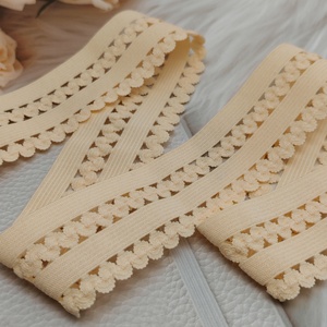 Sangle en sangle tissée personnalisée, super résistante, antidérapante, résistante à l'abrasion, colorée, en nylon, pour sous-vêtements - Product Image 1