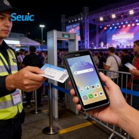 Terminal Portátil de Datos Android, Lector de Códigos QR NFC, Escáneres de Códigos de Barras PDA