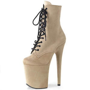 Chaussures de pole <span class=keywords><strong>dance</strong></span> pour femmes de 8 pouces, bottes exotiques, plateforme, bottes sexy pour femmes, bottes de strip-teaseuse à la cheville - Product Image 5