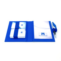 Ensemble de cartes à jouer personnalisables, étui pour cartes à jouer en cuir PU et plastique avec stylo et bloc-notes pour jeu de société, cadeau