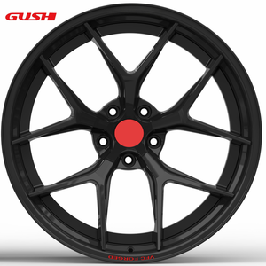 Jantes en alliage d'aluminium forgé GS Deep Concave, noir brillant, 5x120, 17-23 pouces, pour voitures particulières <span class=keywords><strong>Corvette</strong></span> C7 C8, garantie <span class=keywords><strong>5</strong></span> ans - Product Image 1