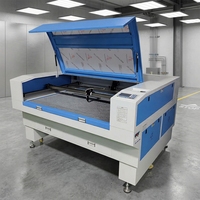 Machine de découpe laser CO2 CNC à refroidissement par eau 2 axes pour cuir et tissu, découpe sans bordure avec tube laser RECI Anjiang Smart