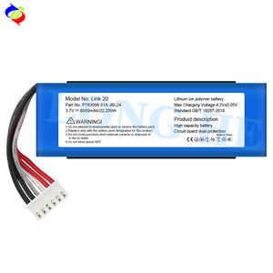 Batería de Repuesto P763098 01A para Altavoz Bluetooth Portátil <span class=keywords><strong>JBL</strong></span> <span class=keywords><strong>Link</strong></span> 20, Baterías de 6000 mAh - Product Image 3