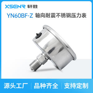 Manómetro de Acero Inoxidable Suzhou XuanSheng de 60 mm, Analógico, de 0 a 1.6 MPa, Conexión Roscada para Uso Industrial - Product Image 3