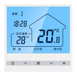 Termostato WiFi Intelligente Tuya per Riscaldamento a Pavimento Elettrico, Design Moderno Flessibile in ABS, Programmabile, Resistente all'Acqua, Ecologico per Appartamenti - Product Image 5