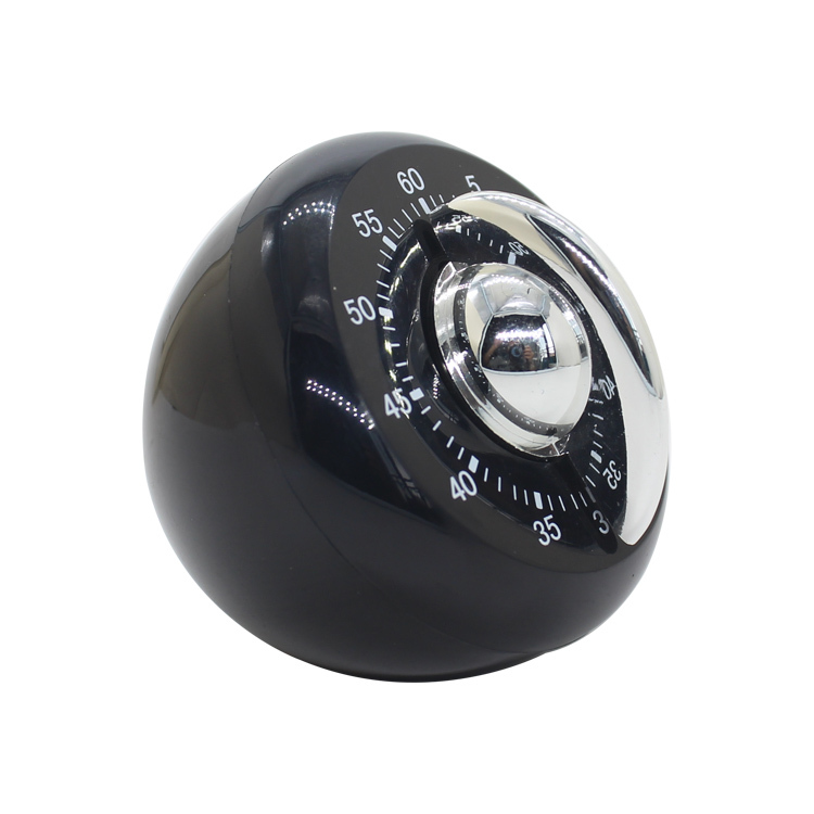 Mini Portable Kitchen Tools Creative Fancy Circular Cone 60 Minutes Mechanical Countdown Timer