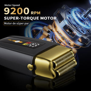 LiliPro M20 और s20 पेशेवर सैलून कॉर्लेस हेयर ट्रिमर और पन्नी शेवर किट 2-इन-1 पुरुषों के ग्रोमिंग किट - Product Image 2