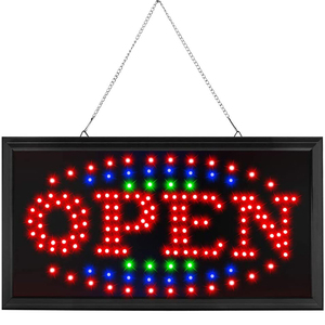 Barbershop <b>open</b> <b>shop</b> entrance <b>sign</b> LED advertising board PVC display board indoor hanging <b>sign</b> LED <b>sign</b> board Lighted <b>sign</b> - Product Image 6
