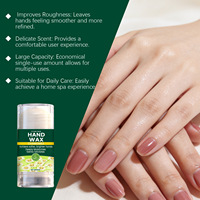 Cire pour les mains quotidienne, masque solide nourrissant pour les mains, cire douce exfoliante, réparatrice, hydratante, cire pour les mains à la camomille tendre