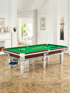 Table de billard 9 pieds et 8 pieds pour billard américain, snooker et billard 4-en-1, idéale pour les tournois - Product Image 5