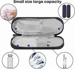 Estuche de Viaje para Insulina, Porta Insulina con Diseño de Camuflaje, Bolsa Refrigerante Médica Impermeable, Suministros para la Diabetes, Personalizable - Product Image 6