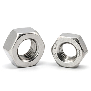 Paquete de 10 Tuercas Hexagonales de Titanio Pulido, Tuerca Hexagonal M3 M4 M5 M6 M12 M14 M16 M18 M20 Métricas DIN934 - Product Image 5