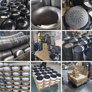 26/28/30/32Cm Lớn Thép Không Gỉ Tổ Ong Không Độc Hại Chảo Chảo Trứng Khoai Tây Lớn Không Dính Sâu Chảo Với Nắp - Product Image 6