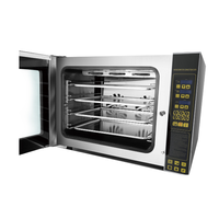 Four électrique combiné de boulangerie à convection à 5 7 10 plateaux Four combiné à vapeur pour restaurants et hôtels Four combiné