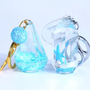 Yifan Großhandel Unregelmäßige Kristallform Transparent Exquisite Schlüssel bund Stern Dekoration Hohe Qualität Besserer Preis Schlüssel bund
