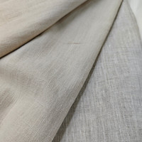 Housse de coussin en lin 100% biologique, couleur unie, respirante, douce, pour canapé, lit, décoration de la maison
