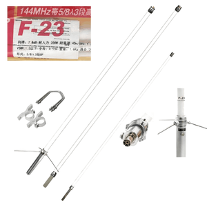เสาอากาศไฟเบอร์กลาสแบบ Omni VHF รุ่น F22 F23 F23H 144-174MHz ความยาว 3.2ม. 4.5ม. 5.2ม. สำหรับสถานีฐาน - Product Image 3