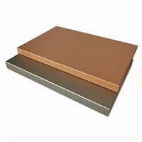 Kit de plafond suspendu en plaque d'aluminium 	   Revêtement en pierre rigide Carbonite Feuilles, matériau de revêtement modifié pour