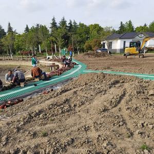 Pavés en plastique HDPE modernes pour les parkings résidentiels, les sorties de secours, les pavés en herbe, les stabilisateurs de <span class=keywords><strong>gravier</strong></span>, les grilles ignifuges pour parkings - Product Image 2