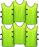 Wholesale Cheap low moq sport mesh training vest football mesh training  bibs From m.