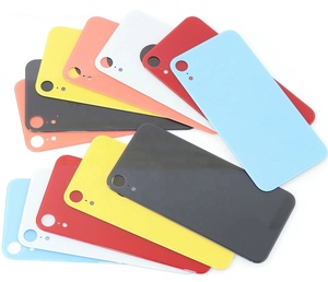 Per <span class=keywords><strong>iPhone</strong></span> XR pannello di vetro posteriore coperchio <span class=keywords><strong>batteria</strong></span> foro grande porta posteriore custodia parti di ricambio xr <span class=keywords><strong>Cover</strong></span> in vetro posteriore - Product Image 1
