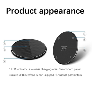 <span class=keywords><strong>Chargeur</strong></span> sans fil intelligent pour téléphone portable, charge rapide 10W, caractéristiques uniques, charge sécurisée, plusieurs couleurs, charge sans fil pour téléphone portable - Product Image 6