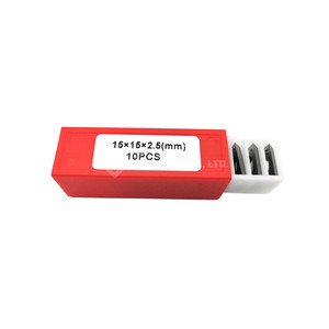 Herramienta de torno de carburo de tungsteno pulido 15x15x2,5, inserto de forma cuadrada, soporte OEM personalizable para torneado de madera - Product Image 5