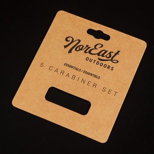 customized Colorful print Backing packaging card paper header card for bag topper Grey Chip Board
