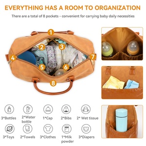 <span class=keywords><strong>Bolsa</strong></span> de Pañales Personalizada Multifuncional, Organizador de Bebé, <span class=keywords><strong>Bolsa</strong></span> de Mamá con Correa <span class=keywords><strong>para</strong></span> Cochecito, <span class=keywords><strong>para</strong></span> Viajes y <span class=keywords><strong>Hospital</strong></span> - Product Image 3