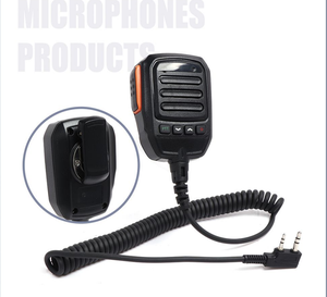 Microphone pour talkie-walkie réseau public, personnalisable et compatible avec les radios POC à connecteur K - Product Image 2