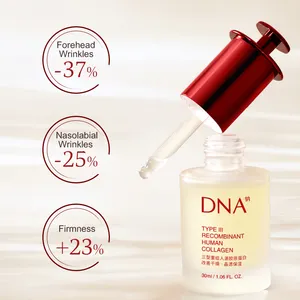 Nhãn hiệu riêng giá tốt nhất phụ nữ sử dụng sửa chữa chăm sóc da sodium Dna Collagen chống nhăn mặt huyết thanh