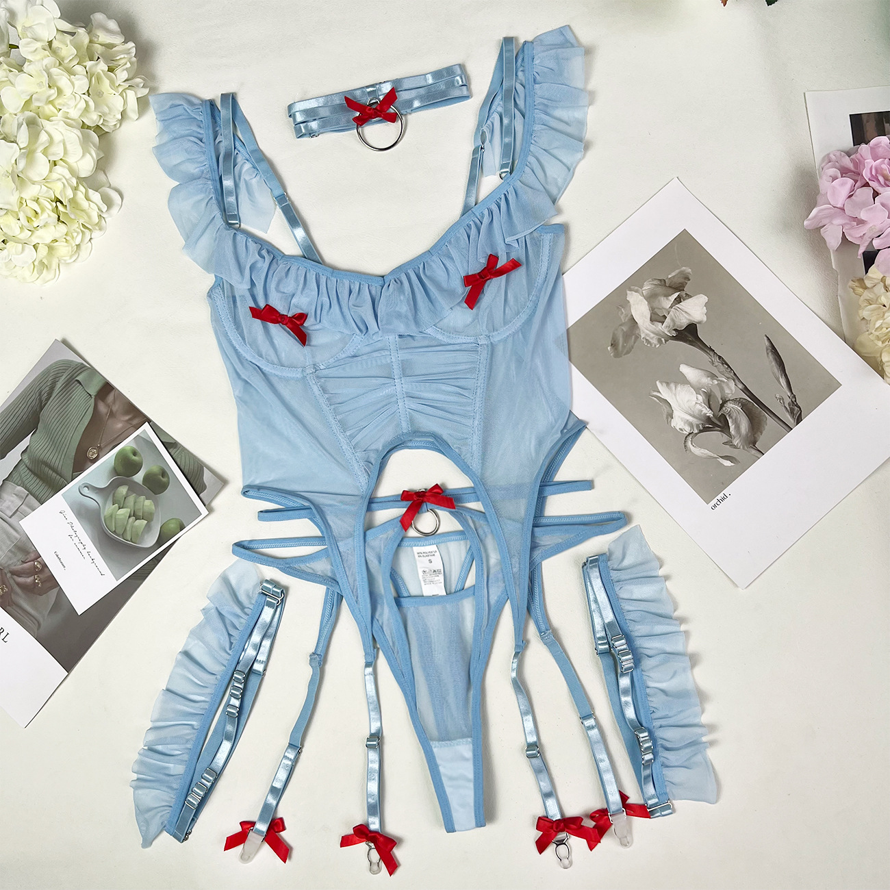 Azzurro-stile semplice