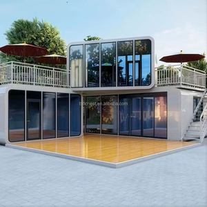 Maison de jardin préfabriquée de luxe, maison <span class=keywords><strong>capsule</strong></span> modulaire, maison écologique en conteneur, bungalow extérieur pour hôtel/magasins - Product Image 3