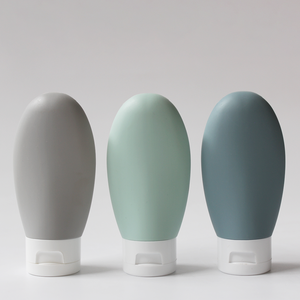 travel bottle For business trips PET Press the bottle Flip cover hose CosmeticHot Simple style <b>sunscreen</b> lotion bottle - Product Image 2