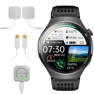 Reloj Inteligente CES <span class=keywords><strong>para</strong></span> el Sueño, con Monitor de Ácido Úrico, ECG, IP67, Llamadas, SOS, Ayuda con un Clic, BH01, Monitor de Frecuencia Cardíaca, Actividad y Sueño - Product Image 1