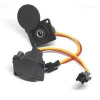 Adaptateur de connecteur de chargeur de véhicule électrique 60V DC 5521 5525 Interface de charge de batterie au Lithium pour vélo électrique Prise de remplacement