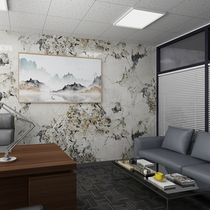 Thiết kế mới 1200*3000mm vỏ và dính tự dính tường Giấy đá cẩm thạch không thấm nước Hình nền trang trí nội thất tường Giấy - Product Image 3