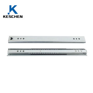 산업용 캐비닛 계단 서랍 손잡이 53 와이드 고하중 슬라이드 레일 베어링 가이드 3단 확장 두꺼운 트랙 서랍 슬라이드 - Product Image 6