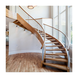 Ascenseur d'<span class=keywords><strong>escalier</strong></span> incurvé supérieur bénéficiant d'une efficacité énergétique, d'une conduite fluide et d'une apparence élégante pour les maisons modernes - Product Image 3