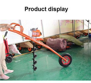 Chất lượng cao 2 đột quỵ Xăng Powered Trái Đất khoan/mặt đất khoan/bài lỗ Digger - Product Image 2