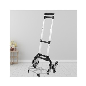Compact Structure 200kg Laoding Pneumatic Tyre Hand Carts Heavy Duty Hand <b>Trolley</b> for Old People - Product Image 6