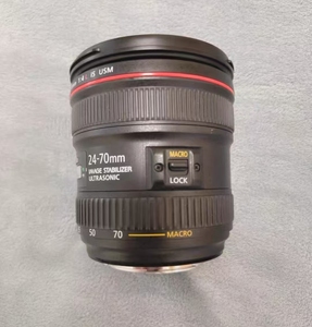 เลนส์ซูมมาตรฐานมือสองแบบฟูลเฟรม L Level รุ่น EF24-70mm F4 L IS USM - Product Image 4