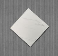 Carreaux de sol Factory Direct 60X60 80X80 Grain illimité Carreaux polis en céramique émaillée blanche antidérapante et résistante à l'usure