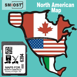 SMIOST Update Auto Car CID GPS Maps Navegación Cambio Software Memoria Tarjeta SD para GM 6394 America Corvette Terrain - Product Image 1